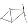 画像2: BLACK MOUNTAIN CYCLES monstercross V6 frame set (fence post gray) (2)