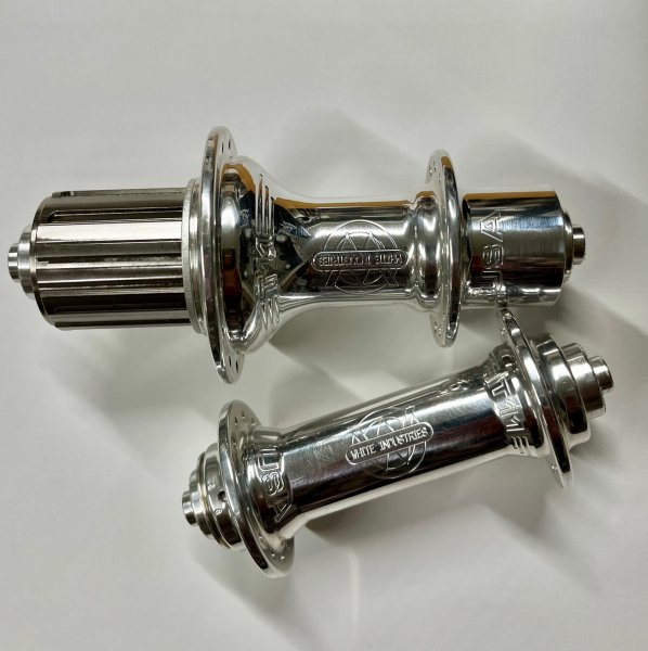 画像1: ※30% OFF※ White Industries T11 HUB SILVER (28H/QR) SET (1)